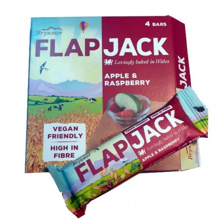 FLAPJACK APPLE & RASPBERRY