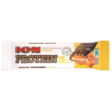 ION PROTEIN BAR CARAMEL 50GR