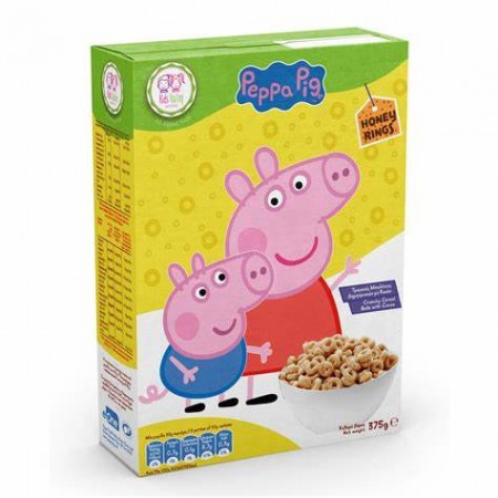 ΔΗΜΗΤΡΙΑΚΑ PEPPA PIG HONEY RINGS 375GR