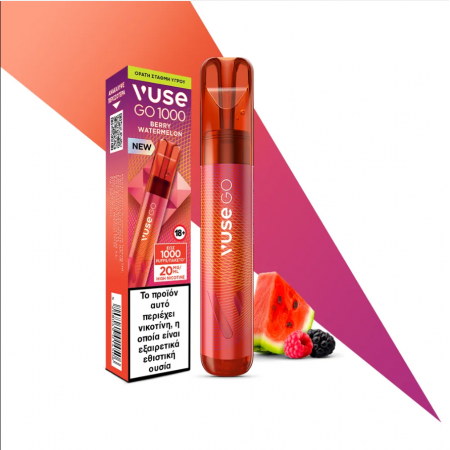 VUSE GO #1000 BERRY WATERMELON 20MG