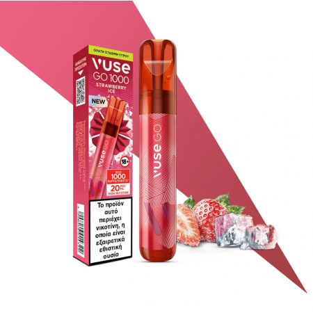 VUSE GO #1000 STRAWBERRY ICE 20MG