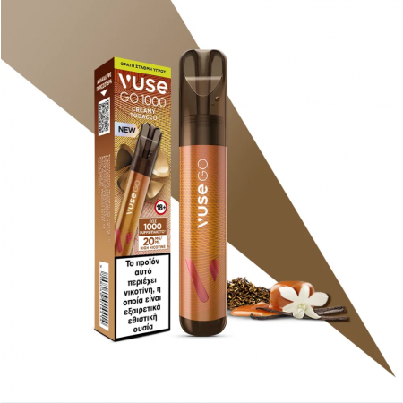 VUSE GO #1000 CREAMY TOBACCO 20MG