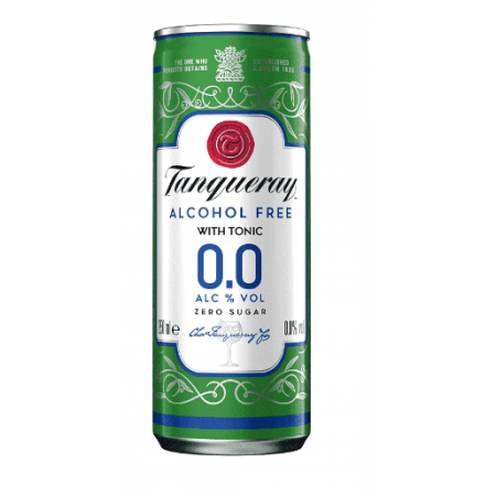 TANQUERAY & TONIC FREE 250ML