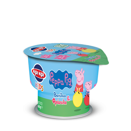 PEPPA PIG ΚΥΠΕΛΟ VANILLA STRAWBERRY 60GR