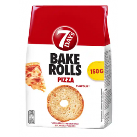 7DAYS BAKE ROLLS PIZZA 150gr