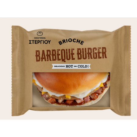 ΣΤΕΡΓΙΟΥ BRIOCHE BURGER BBQ