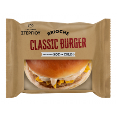 ΣΤΕΡΓΙΟΥ BRIOCHE BURGER CLASSIC