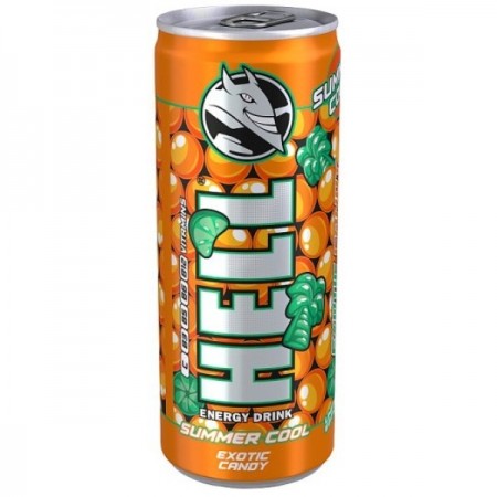 ENERGY DRINK HELL EXOTIC CANDY 250ml