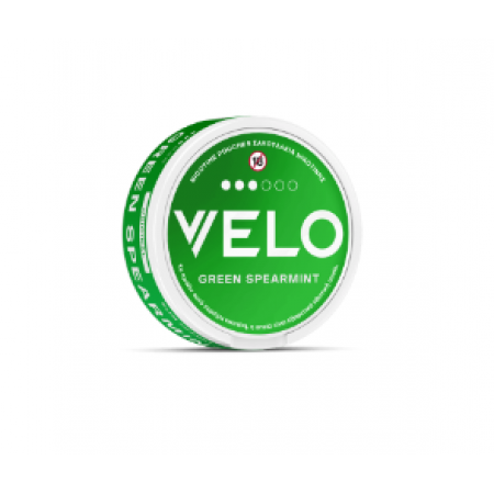 VELO GREEN SPEARMINT 10MG